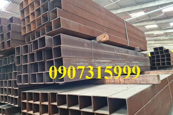 GIÁ SẮT-THÉP HỘP 200X200X15MM dài 6m/12m GIÁ SẮT-THÉP HỘP 200X200X15MM dài 6m/12m