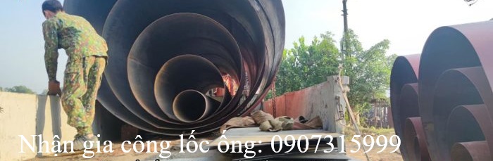 Gia công lốc ống thép