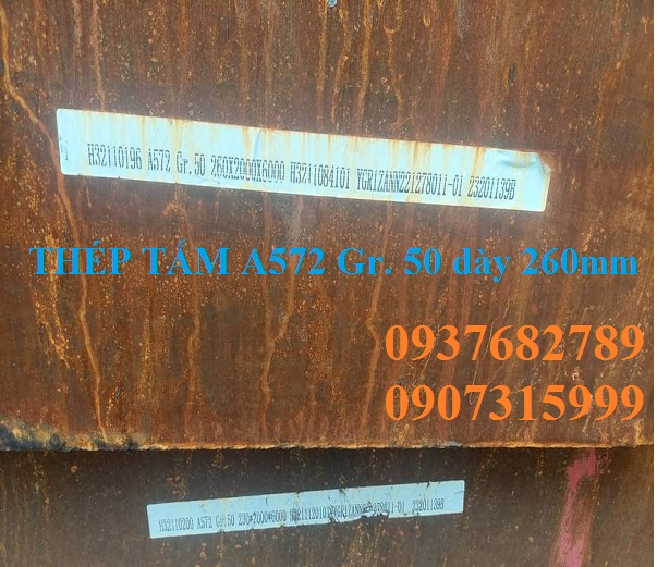 THÉP TẤM A572 HÀNG DÀY 