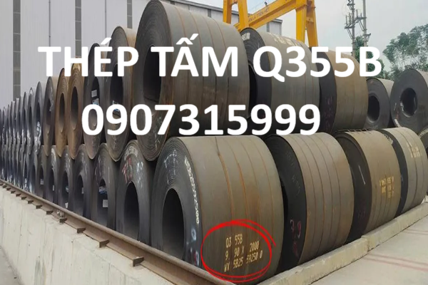 Thép tấm 22x2000x6000mm Q355B