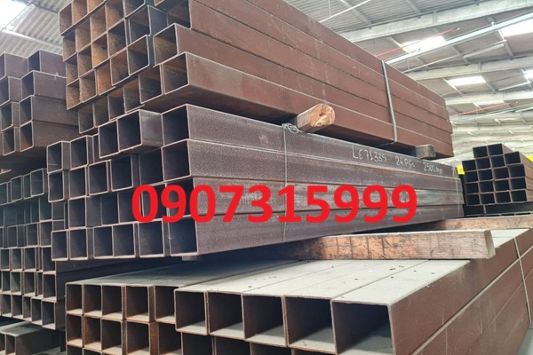 Thép hộp vuông 250 × 250 × 14 mm mác thép Q355B Thép hộp vuông 250 × 250 × 14 mm mác thép Q355B