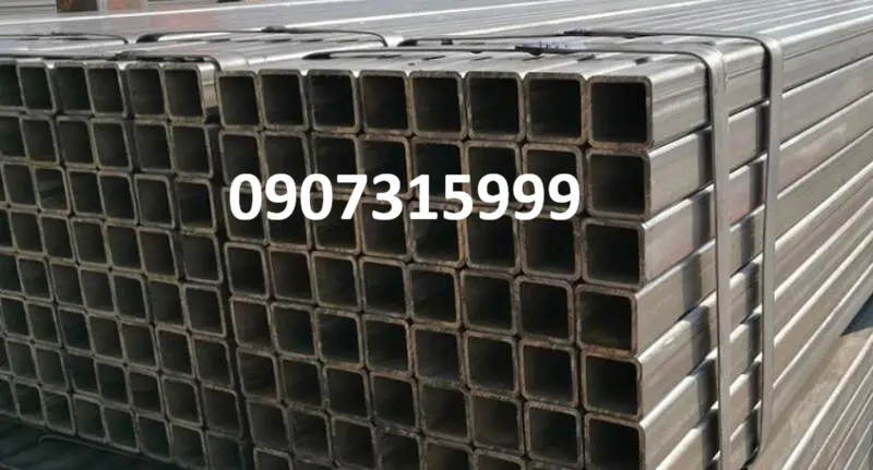 Thép hộp vuông 40x40x5ly Thép hộp vuông 40x40x5ly