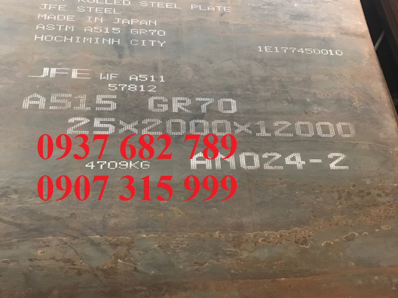 Thép tấm chịu nhiệt ASTM A515