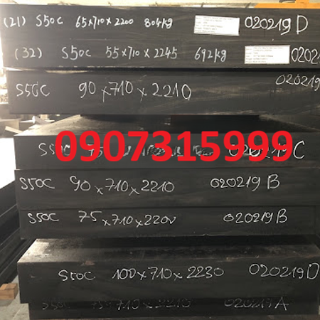 Thép tấm C50 dày 65mm JIS G-4051 YINGKOU Trung Quốc