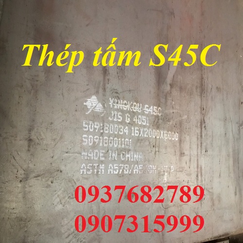Thép tấm S45C 16LY