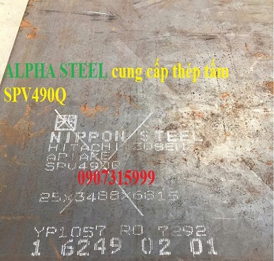 Thép tấm SPV490(SPV490Q)dày 45/50/55/60/65/70/75/80/85/90/95/100ly-mm-li