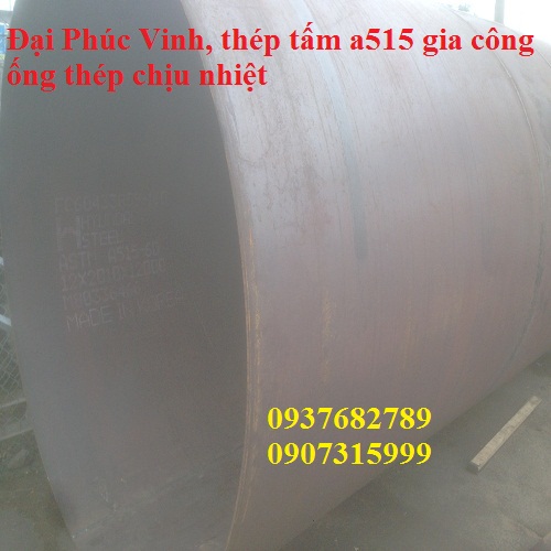 thép tấm a515 gia công ống thép chịu nhiệt 