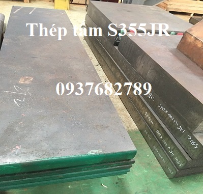 Báo giá thép tấm S355JR 100mm/ly/li  