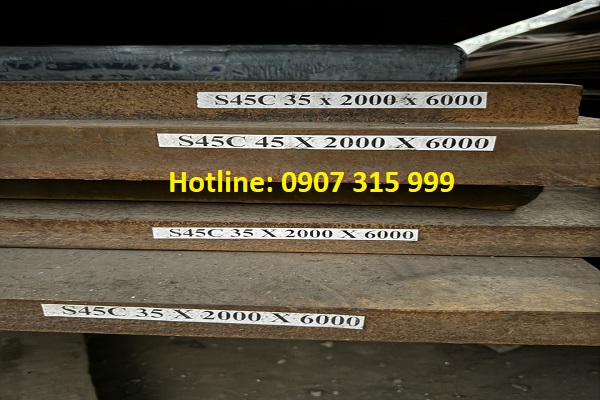 Thép tấm S45C-C45 dày 45ly/45mm/45li 