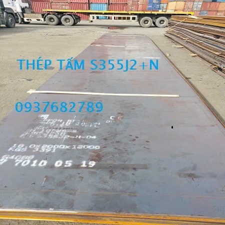 BÁO GIÁ THÉP TẤM S355J2(S355J2+N) dày 8mm/8ly(8li)