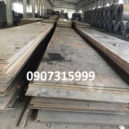 Thép tấm SS400 dày 4mm ( 4 ly) theo tiêu chuẩn JIS G3101 của Nhật Bản