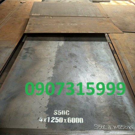 Thép tấm C50 dày 9mm 9.2mm 9.3mm 9.4mm 9.5mm 9.6mm 9.7mm 9.8mm 9.9mm