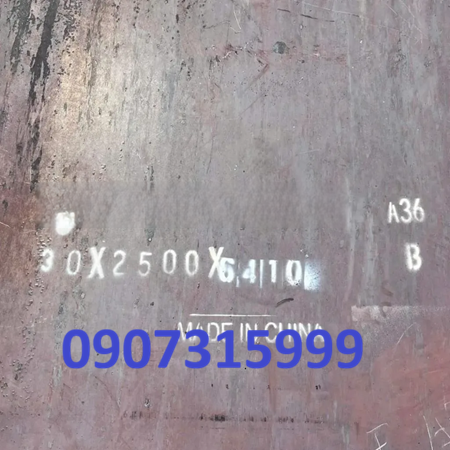 Thép tấm dày 30mm/30ly Q235 SS400 A36  